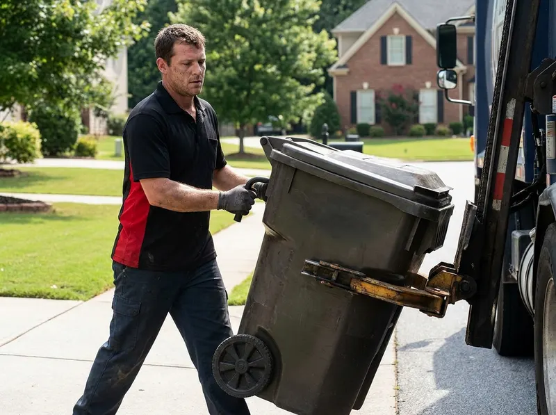 Residential Curbside Garbage Pickup in Cumming, GA